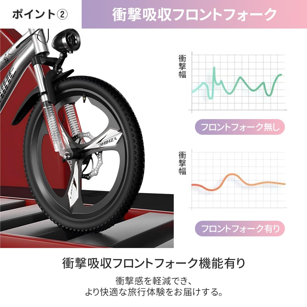 Amazon.co.jp: ESLUVE 子供自転車 22インチ シマノ製 18段変速 子供用